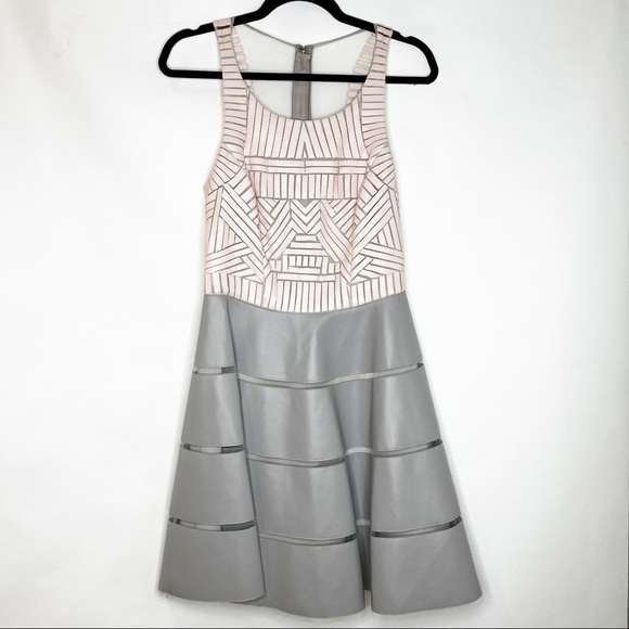 Sachin + BabiPink Striped Mini Dress